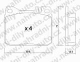 BRZDOV DESTIKY PEDN VOLKSWAGEN LT 28             1975-96 2.7 D - kliknte pro vt nhled