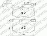 BRZDOV DESTIKY PEDN IVECO DAILY  1996-99 40.10 Turbo 4wd - kliknte pro vt nhled