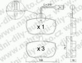 BRZDOV DESKY PEDN TRW  LAND ROVER RANGE ROVER I      1980-94 3.5 V8 - kliknte pro vt nhled