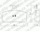 BRZDOV DESKY PEDN TRW  SUZUKI SJ 413             1983-90 1.3 Santana - kliknte pro vt nhled