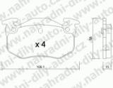 BRZDOV DESKY ZADN TRW RENAULT MEGANE I       1996-03 2.0i 16V Cabrio/Coach - kliknte pro vt nhled
