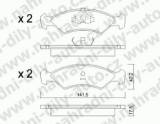 BRZDOV DESKY PEDN TRW  FORD FIESTA                1983-89 0.9 - kliknte pro vt nhled