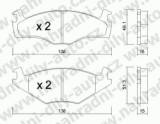BRZDOV DESTIKY PEDN VOLKSWAGEN GOLF II             1983-91 1.8 (+Abs) /GT - kliknte pro vt nhled