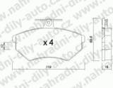 BRZDOV DESKY PEDN TRW  SEAT IBIZA II   1993-99 1.6i (74 KW 100 HP) - kliknte pro vt nhled