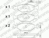 BRZDOV DESTIKY PEDN LANCIA DEDRA    1989-99 1.8i 16V /Kombi (made in Brazil) - kliknte pro vt nhled