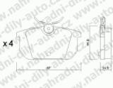 BRZDOV DESTIKY ZADN FIAT MAREA                       1996-03 2.0i 20V /Kombi - kliknte pro vt nhled