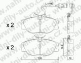 BRZDOV DESKY PEDN TRW  ALFA ROMEO 164                    /1987-98 2.0i Turbo - kliknte pro vt nhled