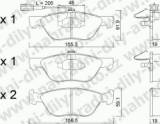 BRZDOV DESKY PEDN TRW  ALFA ROMEO 156 - 156 Sportwagon  1997-06 2.0i Twin Spark 16V - kliknte pro vt nhled