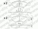 BRZDOV DESTIKY PEDN FORD FIESTA                1995-99 1.4i 16V (vtran brzd.kotou) - kliknte pro vt nhled