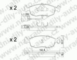 BRZDOV DESTIKY PEDN FORD SCORPIO               1992-98 2.9i 4wd - kliknte pro vt nhled