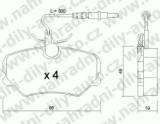 BRZDOV DESTIKY PEDN CITROEN ZX                 1991-97 2.0i 16V (112 KW 152 HP) - kliknte pro vt nhled