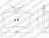 BRZDOV DESTIKY ZADN SEAT IBIZA II   1993-99 2.0i 16V /Cupra - kliknte pro vt nhled