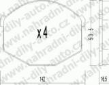 BRZDOV DESTIKY PEDN NISSAN PATROL GR I (Y60)    1988-97 4.2 D - kliknte pro vt nhled