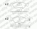 BRZDOV DESKY PEDN TRW  OPEL KADETT E     1984-91 1.8 /Kombi/Cabrio - kliknte pro vt nhled