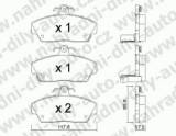 BRZDOV DESTIKY PEDN ROVER Serie 400   /1990-00 418 1.8 TD /Tourer - kliknte pro vt nhled