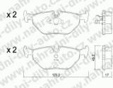 BRZDOV DESKY ZADN TRW BMW Serie 3 (E30)          1982-94 M3 2.3i Coupe - kliknte pro vt nhled