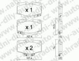 BRZDOV DESTIKY PEDN TOYOTA LAND CRUISER (J7)    1990-96 2.4 TD (LJ70-LJ73-LJ77-LJ78) - kliknte pro vt nhled