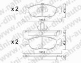 BRZDOV DESTIKY PEDN PEUGEOT 106      /1991-96 1.4i (55 KW 75 HP(+Abs)-od VIN S 51132347) - kliknte pro vt nhled