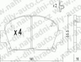 BRZDOV DESTIKY PEDN TOYOTA AVENSIS (T22)                1997-03 2.0 D-4D /Kombi - kliknte pro vt nhled