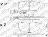 BRZDOV DESTIKY PEDN AUDI 100 (4A-C4)                1990-94 2.0i /Avant - kliknte pro vt nhled