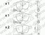 BRZDOV DESKY PEDN TRW  AUDI A6 (4B)                    1997-04 1.8i 20V Turbo (110 KW 150 HP) /Avant - kliknte pro vt nhled