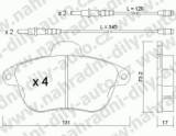 BRZDOV DESTIKY PEDN PEUGEOT 605      /1990-99 3.0i V6 12V (kd motoru ZPJ) - kliknte pro vt nhled