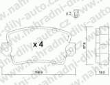 BRZDOV DESTIKY PEDN RENAULT TRAFIC                 1981-01 2.5 D (brzdov tmen: 1 pstkov) /4wd - kliknte pro vt nhled