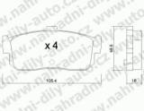 BRZDOV DESKY ZADN TRW NISSAN PRIMERA Van          1990-02 1.6i - kliknte pro vt nhled