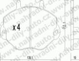 BRZDOV DESTIKY PEDN FORD TRANSIT  /150/      1973-00 2.5 D-TD - kliknte pro vt nhled