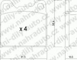 BRZDOV DESTIKY ZADN VOLVO 780         /1986-92 2.3i Turbo /Kombi - kliknte pro vt nhled