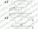 BRZDOV DESTIKY PEDN FORD ESCORT                1990-03 2.0i 16V Turbo RS Cosworth 4wd - kliknte pro vt nhled