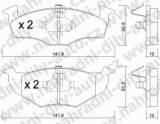 BRZDOV DESTIKY PEDN VOLKSWAGEN GOLF III            1991-97 1.9 D (47 KW 64 HP(+Abs)) - kliknte pro vt nhled