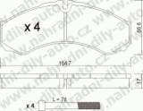 BRZDOV DESTIKY PEDN IVECO DAILY  1999- 29L11 2.8 TD - kliknte pro vt nhled