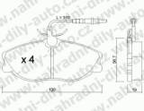 BRZDOV DESTIKY PEDN PEUGEOT 306      /1997-01 2.0i 16V 6 rychlostn (120 KW 163 HP) - kliknte pro vt nhled