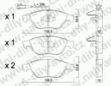 BRZDOV DESTIKY PEDN ALFA ROMEO 147                   2000- 1.6i Twin Spark 16V (77 KW 105 HP) - kliknte pro vt nhled