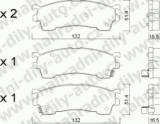 BRZDOV DESTIKY PEDN MAZDA 626 (GF)                1997-03 2.0 TD (14 kolo) - kliknte pro vt nhled