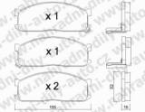 BRZDOV DESTIKY PEDN KIA BESTA         1996- 2.2 D - kliknte pro vt nhled