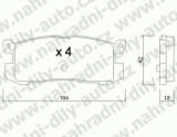 BRZDOV DESKY ZADN TRW MAZDA 626 Kombi (GV)  1987-97 2.2i 12V - kliknte pro vt nhled