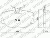 BRZDOV DESTIKY PEDN VOLVO 440         /1988-97 1.9 TD (do sla 6386) - kliknte pro vt nhled