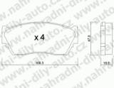 BRZDOV DESKY PEDN TRW  NISSAN SUNNY (N14)             1991-96 2.0 D - kliknte pro vt nhled