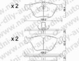 BRZDOV DESTIKY PEDN MERCEDES CLK /208/                    1997-02 200 Kompressor Cabrio - kliknte pro vt nhled