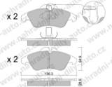 BRZDOV DESTIKY PEDN MERCEDES SPRINTER 200 (2,5-2,8 Ton)  1995- 216 2.7 CDI - kliknte pro vt nhled