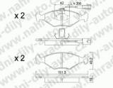 BRZDOV DESTIKY PEDN FIAT PALIO                       1997- 1.2i /Kombi - kliknte pro vt nhled