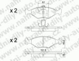 BRZDOV DESKY PEDN TRW  FIAT PALIO                       1997- 1.7 TD /Kombi - kliknte pro vt nhled