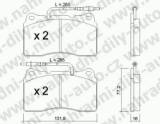 BRZDOV DESTIKY PEDN PEUGEOT 607      2000- 3.0i V6 24V - kliknte pro vt nhled