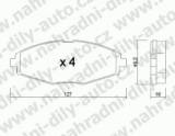 BRZDOV DESKY PEDN TRW  DAEWOO MATIZ          1998- 1.0i - kliknte pro vt nhled