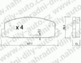 BRZDOV DESKY ZADN TRW MAZDA 626 Kombi (GV)  1987-97 2.2i 12V 4wd - kliknte pro vt nhled