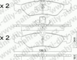 BRZDOV DESTIKY ZADN VOLKSWAGEN LT 35             1996- 2.8 TDI - kliknte pro vt nhled