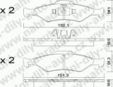 BRZDOV DESTIKY PEDN FORD KA                    1996- 1.0i - kliknte pro vt nhled