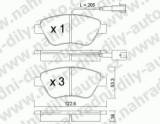 BRZDOV DESTIKY PEDN FIAT ALBEA                       2003- 1.6i 16V - kliknte pro vt nhled